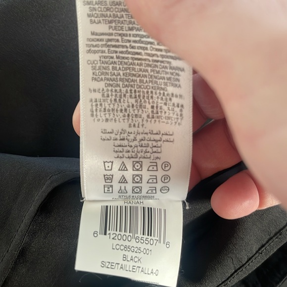 BCBG MaxAzria Hanah Layered Lace Mini Dress in Black - Picture 7 of 7